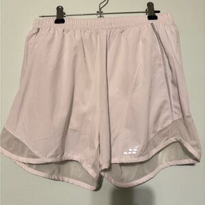 Women's White Athletic Shorts